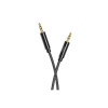 Cablu audio NB-R211C, mini-jack 3.5 mm AUX, 1m, Negru