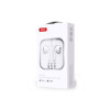 Casti cu fir (EP70), In Ear, Lightning, 1.2m, Buton microfon și volum, HiFi, Alb