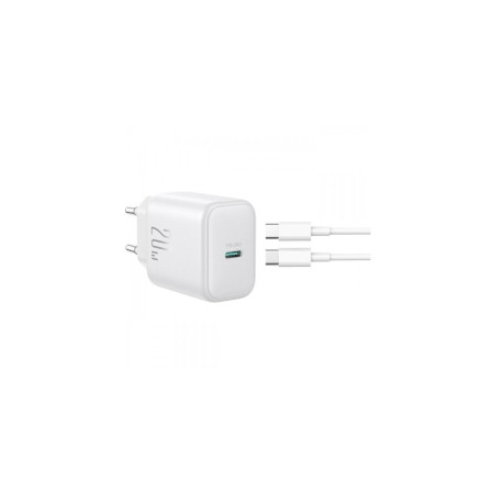 Incarcator Retea Cu Cablu USB-C JR-TCF20 20W 3A 1 x USB-C Alb