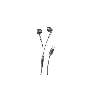 Căști cu fir XO EP72 USB-C, negre фото