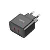 Încărcător N29 PD35W cu încărcare super rapidă, 2xUSB-C, negru