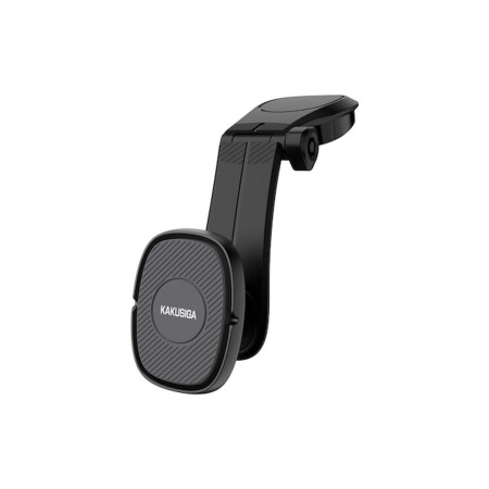 Suport magnetic KSC-255, fixare adezivă pentru bord, unghi reglabil, negru