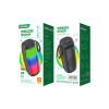 Boxă portabilă (KSC-822), Wireless BT 5.0, 1.5W, 1200mAh, card TF, lumină ambientală, neagră