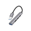 Hub 2x USB 3.0, 3x USB 2.0 - (HB26) - Gri