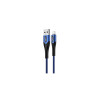 Cablu de date și încărcător (KSC-724), USB-A la Lightning, 18W, 2.4A, 1.2m, Albastru