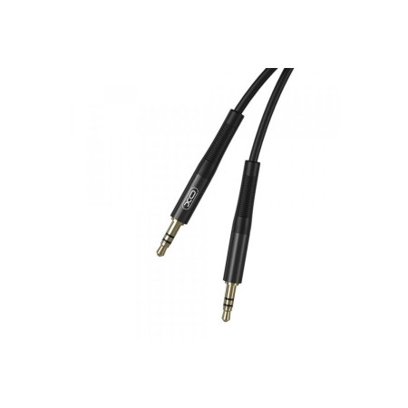 Cablu audio 3.5mm - 3.5mm Design NB-R175A, 1m, Negru