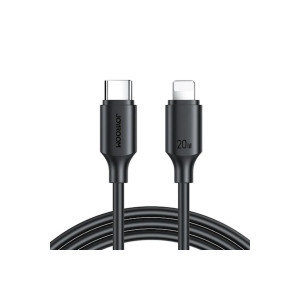 Cablu de la tip C la Lightning, încărcare rapidă, PD20W, 480 Mbps, 2 m, (S-CL020A9), negru Cablu de la tip C la Lightning, încărcare rapidă, PD20W, 480 Mbps, 2 m, (S-CL020A9), negru фото