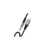 Cablu audio (KSC-891), mufă Lightning 3.5mm (M) - 1m, negru