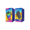 Boxă portabilă (KSC-823), Wireless BT 5.0, 1.5W, 1200mAh, card TF, lumină ambientală, negru