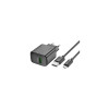 Incarcator Retea + Cablu MicroUSB (CS21A), 1m, 18W, 1xUSB-A, QC 3.0, QC/FCP/AFC, Negru