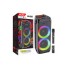 Boxă portabilă (KSC-8204) Wireless BT 5.0, Microfon și telecomandă, Lumină cu flăcări, 40W, 4800mAh,