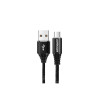 Cablu de date Lightning, Loomax, încărcare rapidă, pentru iPhone, iPad și iPod, rezistență, 1 m