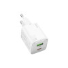 Încărcător de călătorie N41 Almighty cu ieșiri duble, USB-A 18W și USB-C 20W, alb