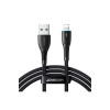 Cablu de date pentru iPhone seria Starry USB-A - Lightning 3A 1m negru