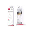 Cablu Date si Incarcare (NB-Q236A), USB-C la Lightning, PD27W, QC3.0, Braided, 1m, White