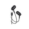 Căști audio cu fir și microfon Kakusiga KSC-1296, 1m Tip-C - Negre