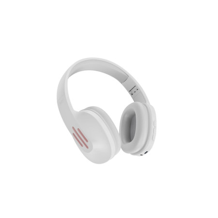 Căști wireless XO-BE39, microfon, autonomie 20 de ore, Bluetooth, over-ear, 200mAh, alb