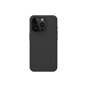 Carcasă Frosted Shield Pro pentru iPhone 15 Pro, neagră фото