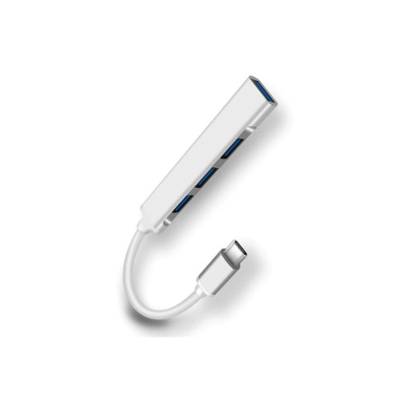 Splitter Hub, NEXT, Aluminiu, USB-C la USB 3.0 și 3xUSB 2.0