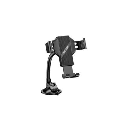 Suport auto (KSC-714B) cu cleme laterale, multiunghi, braț flexibil, negru