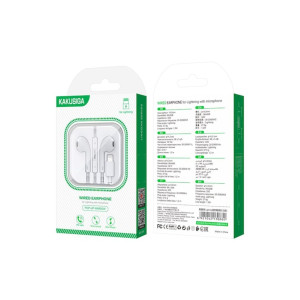 Casti cu fir (KSC-846), In Ear, Lightning, 1.2m, BT PopUp Connect, Alb Casti cu fir (KSC-846), In Ear, Lightning, 1.2m, BT PopUp Connect, Alb фото