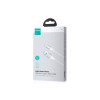 Cablu Date si Incarcare (A25-AC3), USB-A la USB-C, 3A, Braided, 1.2m, White
