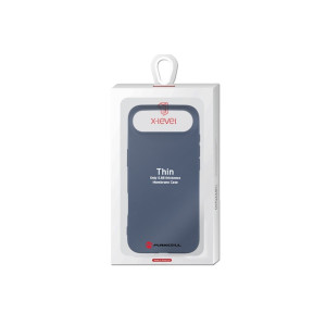 Carcasă pentru iPhone 17 Air, seria Thin, SoftTouch, albastru marin фото