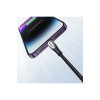 Cablu iPhone Pioneer Seria USB-A - Lightning 3A 1.2m Negru