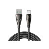 Cablu iPhone Pioneer Seria USB-A - Lightning 3A 1.2m Negru