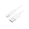 Cablu de date si incarcare rapida, X88, USB la USB-C, 3.0A, 1m, Alb