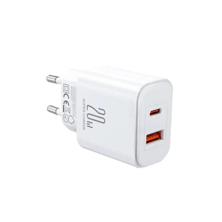 Încărcător USB, Tip-C, 20W - (JR-TCF05) - Alb