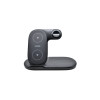 Stație de încărcare wireless 3-în-1 KSC-1358 15W, Negru