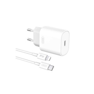 Încărcător de rețea L91, USB-C, Power Delivery 25W, cablu USB-C/Lightning 1m inclus, alb Încărcător de rețea L91, USB-C, Power Delivery 25W, cablu USB-C/Lightning 1m inclus, alb фото