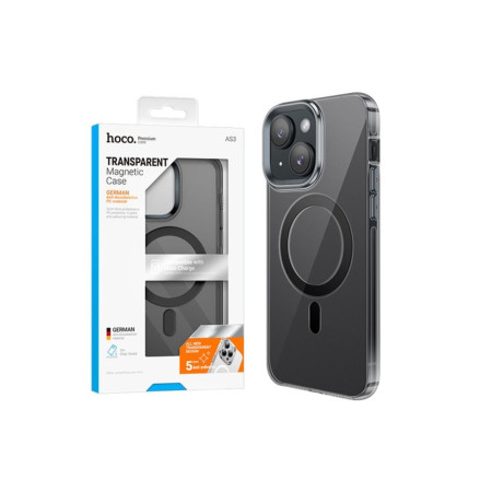 Husă pentru iPhone 15 Plus, antidrop, gri, poliuretan