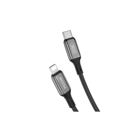 Cablu de încărcare și date NB-Q180A, USB Tip-C/Lightning, Power Delivery 20W, 1m, Negru