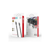 Cablu de încărcare și transfer de date NB-183A, USB Tip-C/Lightning, alimentare 20W, 2.2A, 1m, Negru