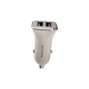 Încărcător auto cu încărcare rapidă de 5V/2.4A, cu porturi USB duale și cablu Type-C
