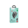 Incarcator Retea (N41) + Cablu USB-C, 20W, 1xUSB-C, 1xUSB-A, PD, QC 3.0, Negru