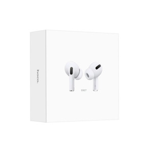Căști intraauriculare wireless (EW27), Bluetooth 5.3, autonomie în standby de 150 ore, 300 mAh, True Wireless, alb фото