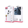 Casti cu fir (EP62), In Ear, 3.5mm, 1.2m, Buton microfon și volum, HiFi, Negru