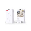 Casti cu fir (EP71), In Ear, Lightning, 1.2m, Buton microfon și volum, HiFi, Alb