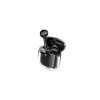 Căști intraauriculare wireless (EW52) BT 5.3, autonomie în standby de 180 ore, 300 mAh, cristal, NEGRU