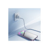 Încărcător mini JR-TCF02 USB-C cu încărcare rapidă 20W și cablu Lightning de 1m, alb