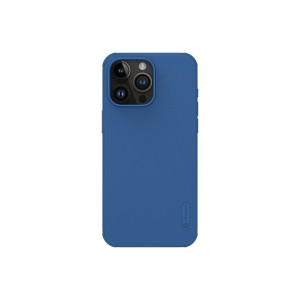 Carcasă Frosted Shield Pro compatibilă cu iPhone 15 Pro Max, albastră фото