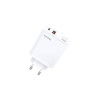 Incarcator Priza Type C si USB 40W Fast-Charge Alb KSC-811