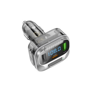 Modulator FM HOCO, PD 30W, QC3.0, Bluetooth 5.0, încărcător auto cu porturi duble Modulator FM HOCO, PD 30W, QC3.0, Bluetooth 5.0, încărcător auto cu porturi duble фото