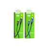 Cablu de date și încărcare KSC-970, Tip-C la Tip-C, 60W, 1m, Negru
