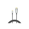 Cablu audio și video (GB019), USB-C la HDMI, HD 4k, 1.8m, TARNISH