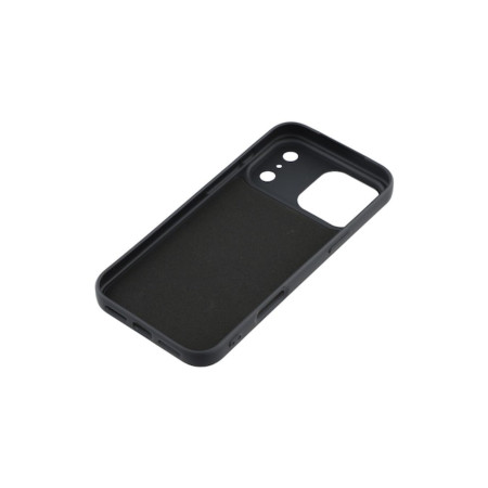 Carcasă pentru iPhone 17 Pro, seria Thin, SoftTouch, NEGRU