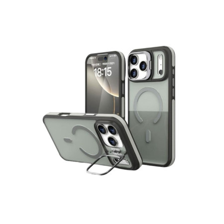 Husă pentru iPhone 17 Pro Max, Heavy Grip, MagCase, CamBracket, Gri Titan